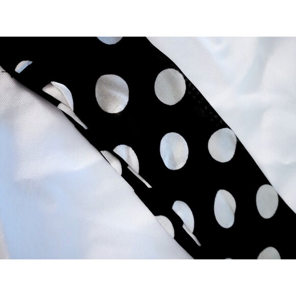 Chiffon Polka Dot Semi-Sheer Fabric Headband Scarf Wrap sz ONE SIZE Teen/Adult - Picture 5 of 5